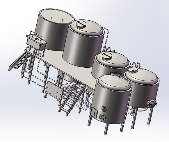 brewhouse in piping design 